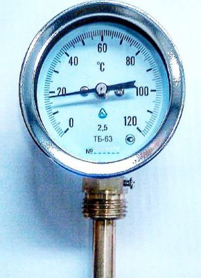 Термометр ТБ-63 0+120С