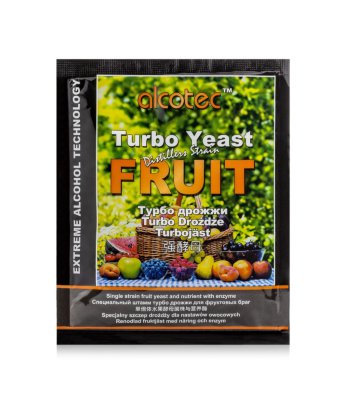 Дрожжи спиртовые Alcotec Turbo Fruit, 60гр.