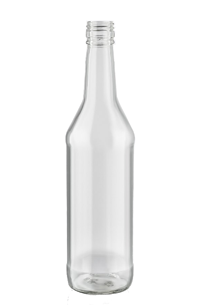 Бутылка стеклянная Водочная под винт 28*18, 0.5 л.