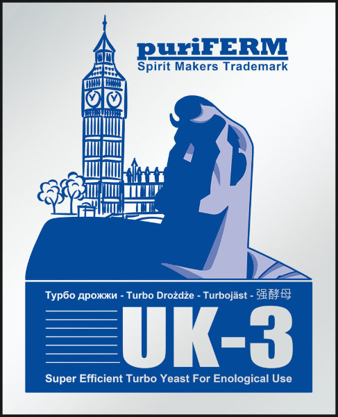 Дрожжи спиртовые Puriferm UK-3, 112 г